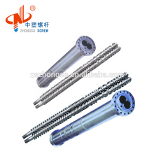 Parallel Twin Screw And Barrel For Extruder Plastic Machine For Pvc Pelletizing Extruder/ Cable Making Equipment Best Quality